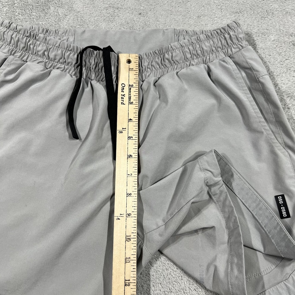 ASRV Shorts Mens Medium Gray Lined Athletic Performance Training Gym DSG-0560 - Picture 7 of 13